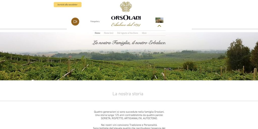 Vino Erbaluce di Caluso, produttore Orsolani