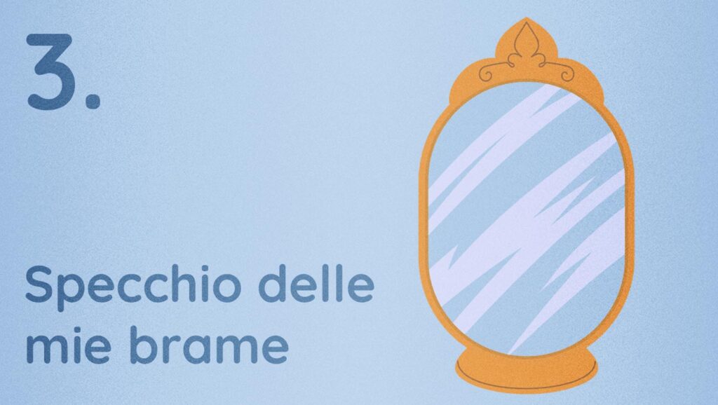 Effetto Mandela in Biancaneve e i sette nani. "Specchio specchio delle mie brame"